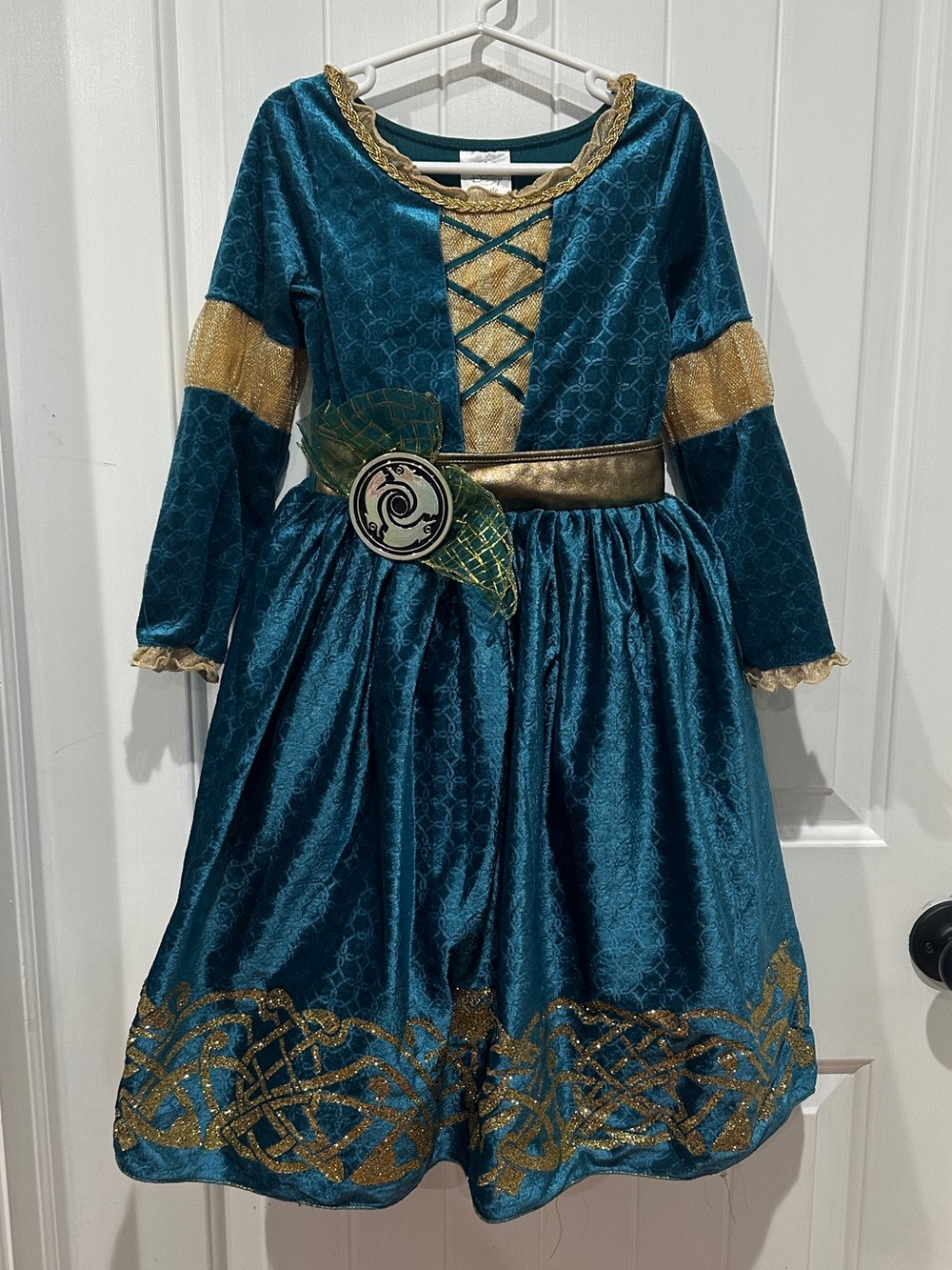Girls Merida Princess Costume Dress